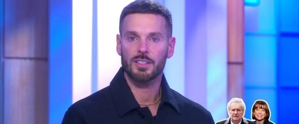 Matt Pokora en larmes dans "C à vous", son message bouleversant à ses parents